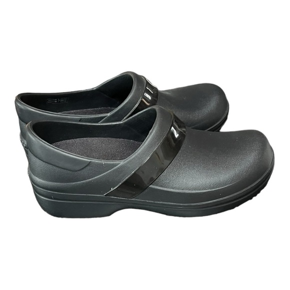 Crocs Black Neria Dual Comfort Shoes Size Woman’s 9 - Picture 2 of 10